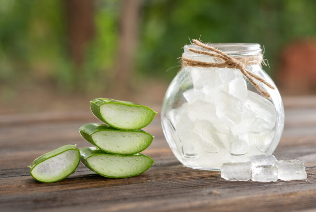 Aloe Vera Gel for Anti Aging