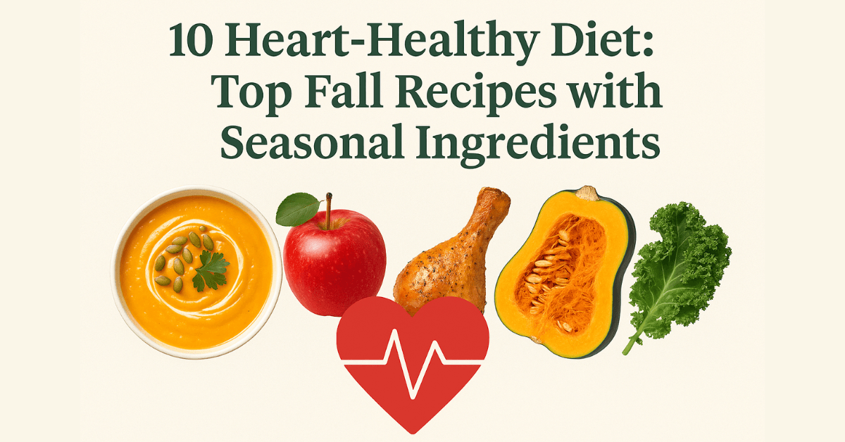 10 Heart-Healthy Diet: Top Fall Recipes with Seasonal Ingredients